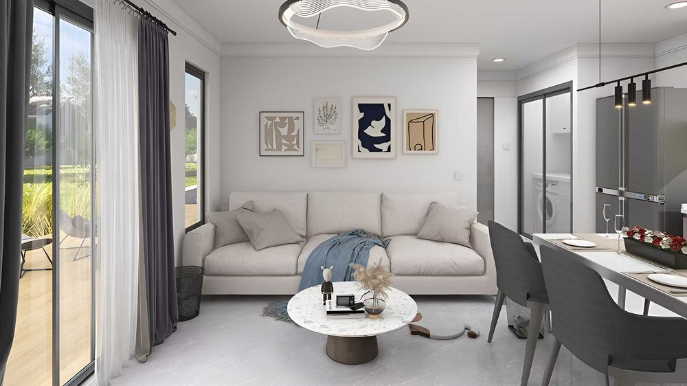 НА ИЗПЛАЩАНЕ - Евтина сглобяема къща с 2 спални и 2 бани