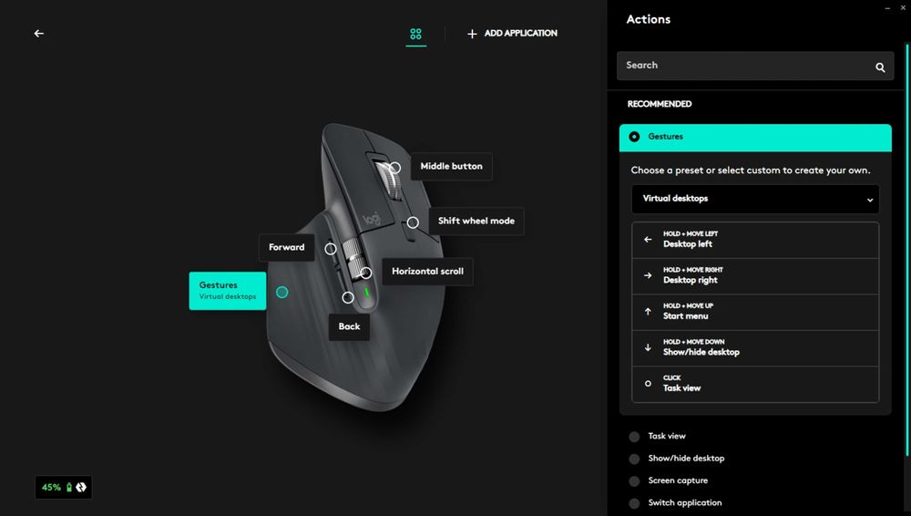 Мышка Logitech mx master 3s дизайнерская мышка игровая