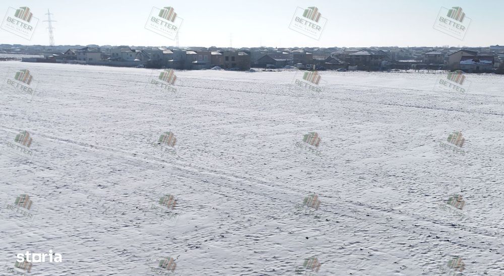 Teren de vânzare 9360 mp Berceni Ilfov – ideal dezvoltare rezidențială