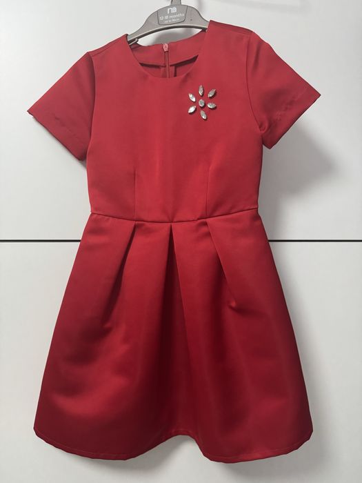 Рокля и обувки H&M за повод 116/122см + подарък