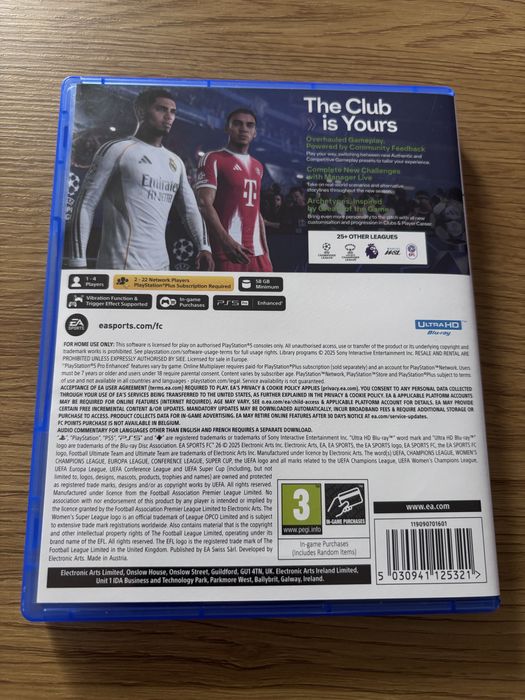 Vand FC26 playstation 5