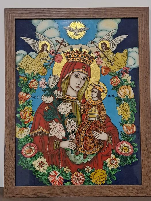 Vand icoane pe sticla 4 bucati