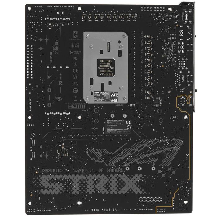 - Материнская плата MB Asus AMD AM5 ROG Strix B850-E Gaming WiFi DDR5