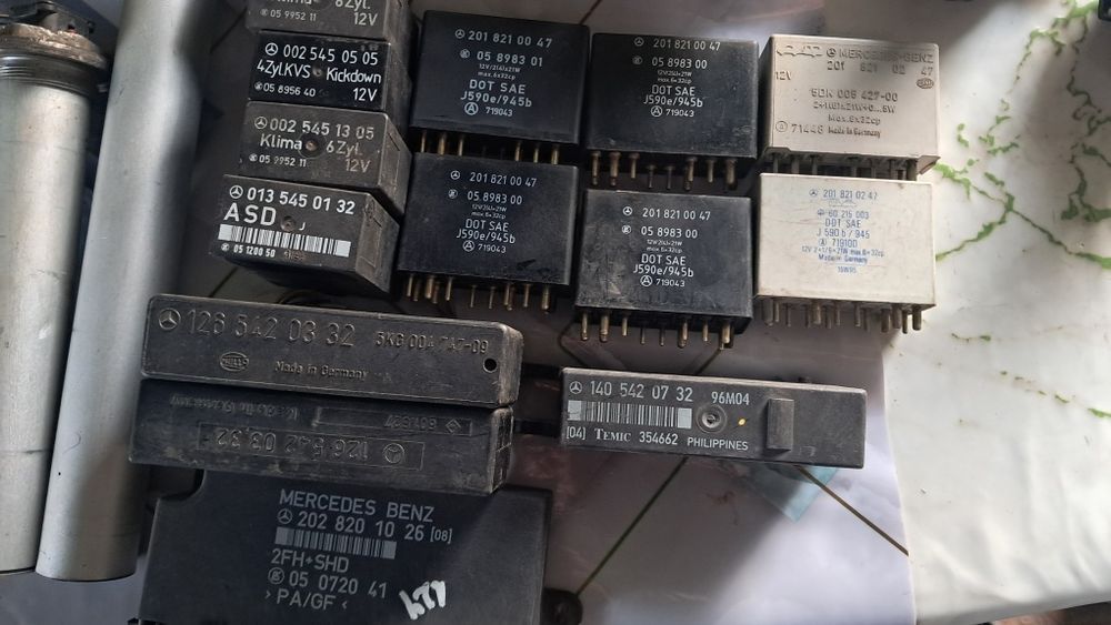 Мерс.124 Зеркала боковые.дорест.