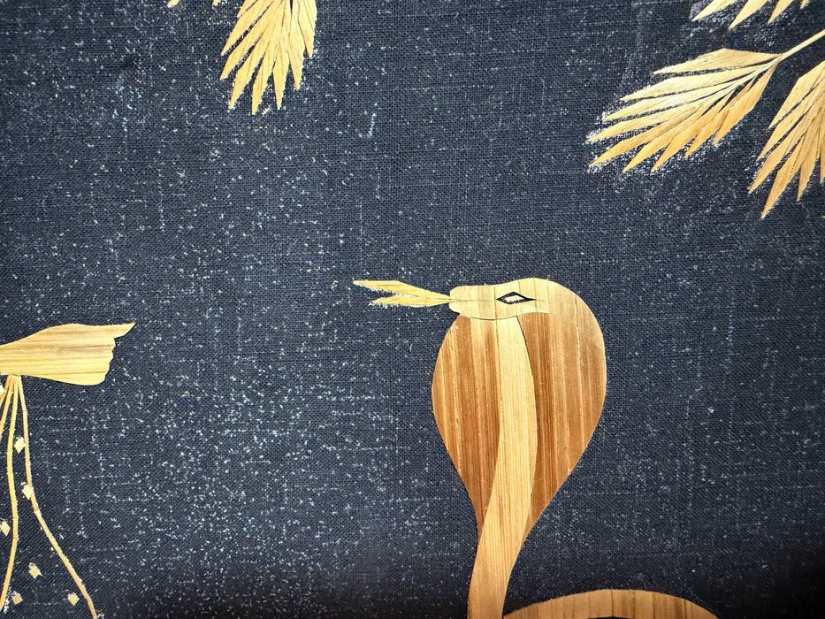 tablouri vechi din lemn de bambus tablou lemn bambus patru buc