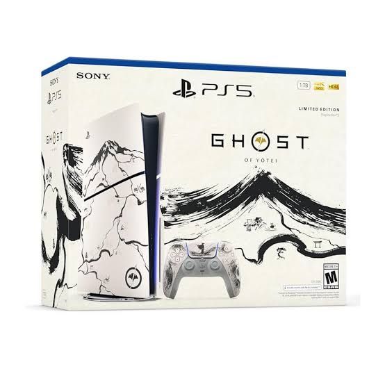 Ps5 slim 1TB CD ghost of yutei limited edition новый
