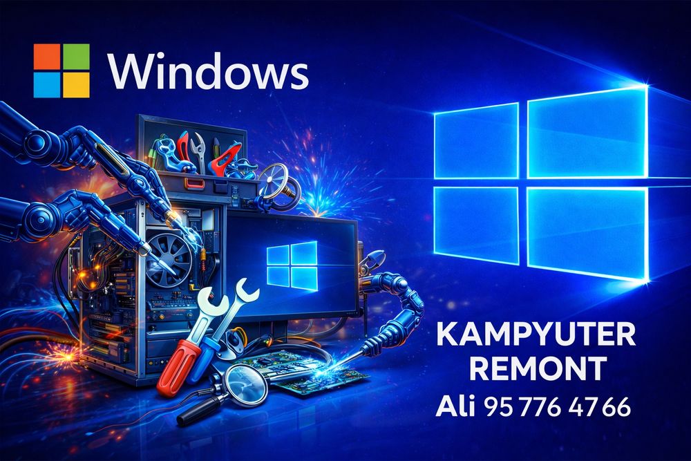 Kompyuter Ustasi Kompyuter Remont Ремонт Компьютер Установка Windows