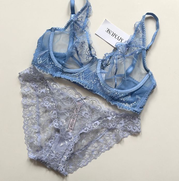 Дантелен секси сет бельо Victoria secret & mymuse bra , la senza