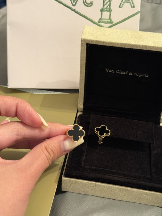 Van cleef серьги