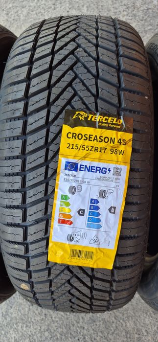 4 anvelope M+S noi Tercelo 215/55/17,dot 2025.Pretul este pe bucata.