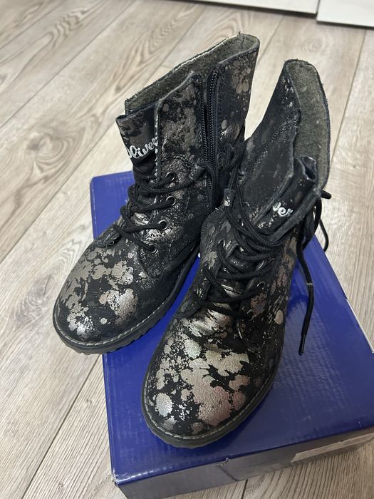 S’Oliver боти естествена кожа