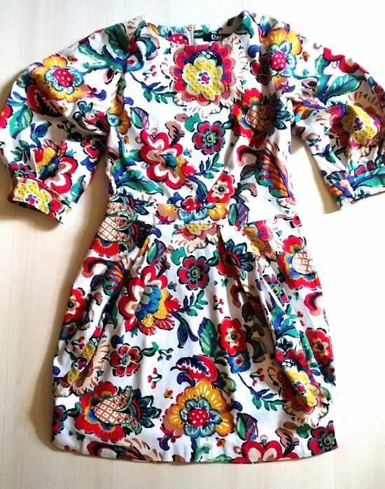 Gucci шёлковое платье