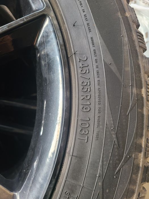 Зимни гуми с джанти 19-ки Toyo Observe  G3-ICE  245/55 R19, DOT 1621