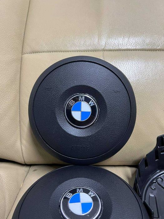 Înlocuire capac airbag volan M Sport BMW E60 E61 fara airbag!
