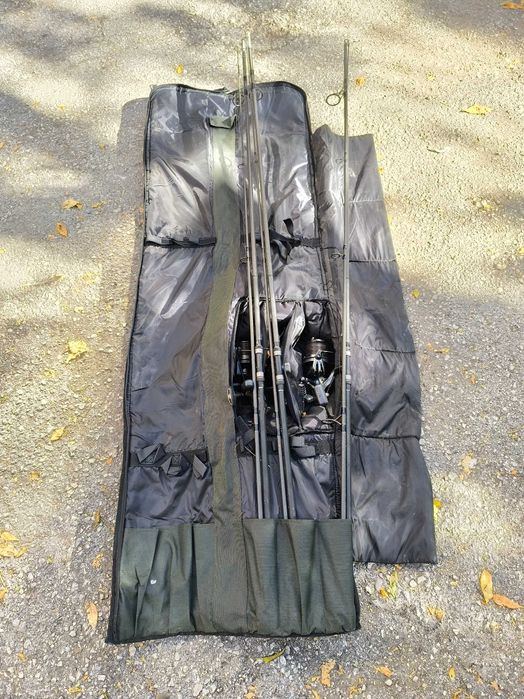 Рибарски пръчки Chimano  Tribal  със макари Chimano 10000 Ultegra XT