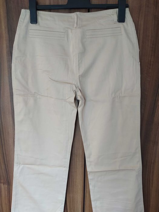 Красиви Дамски  Панталони в черно и бежово