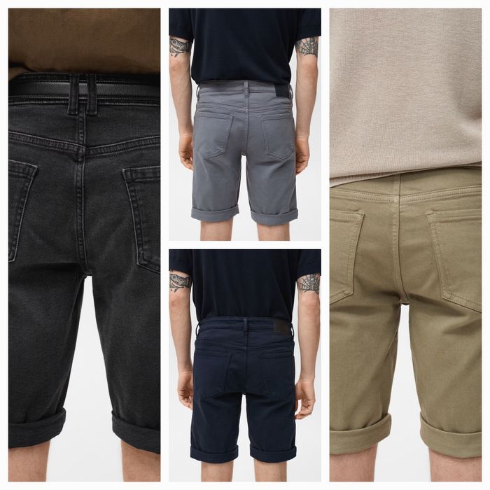 Blugi scurti barbati 32,34,36,Mango