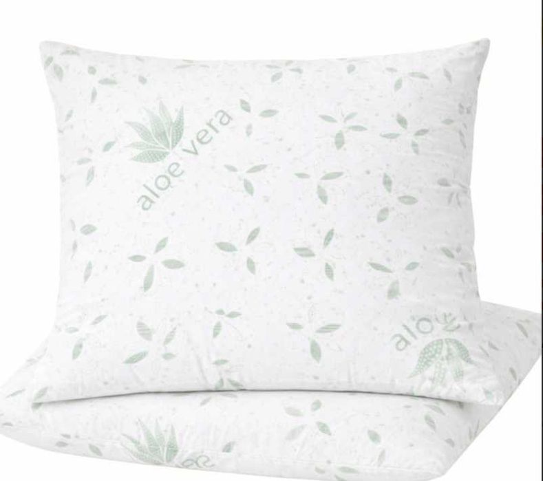 Set 2 perne matlasate ALOE VERA 50X70CM