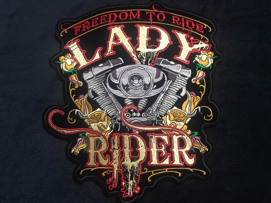 Petic/Patch/Emblema brodat geaca/vesta/etc piele/textil moto/rock/punk