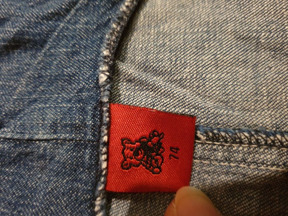 Blugi salopeta blug combinezon mar. 74. 30 lei cadou un body mar 74 be