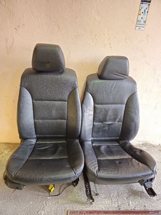 Кожени полу ел. седалки E60