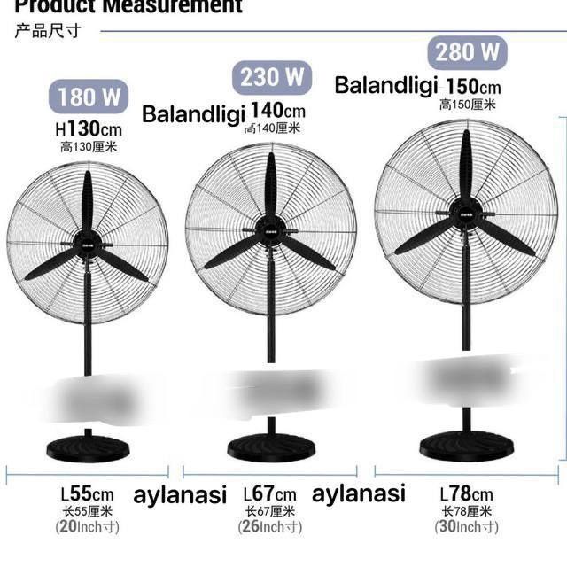 Промышленный Вентилятор GOLDAVEX напольный
