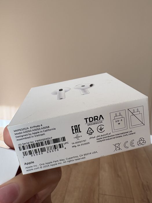 apple airpods 4 gen (mxp63ze/a)