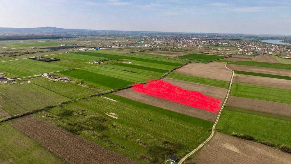 Teren intravilan 5663 mp în Oșorhei – aproape de Oradea, ideal investiție / parcelare