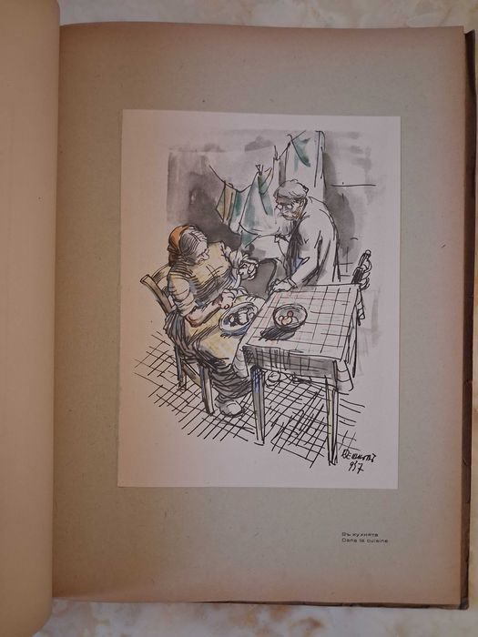 Антикварна книга  Рисунки от Илия Бешков