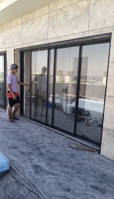 Раздвижной стеклянный дверь 160 y.e.