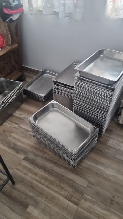 Tavi gn 1/1 inox gros, 53x 32 cm , tavi inox cuptor convectie gastro