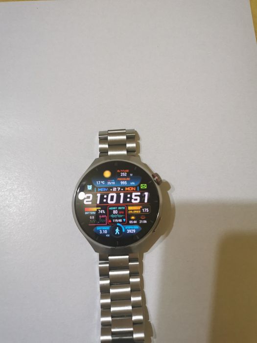 Vând smartwatch Huawey Watch 4 pro, curea piele