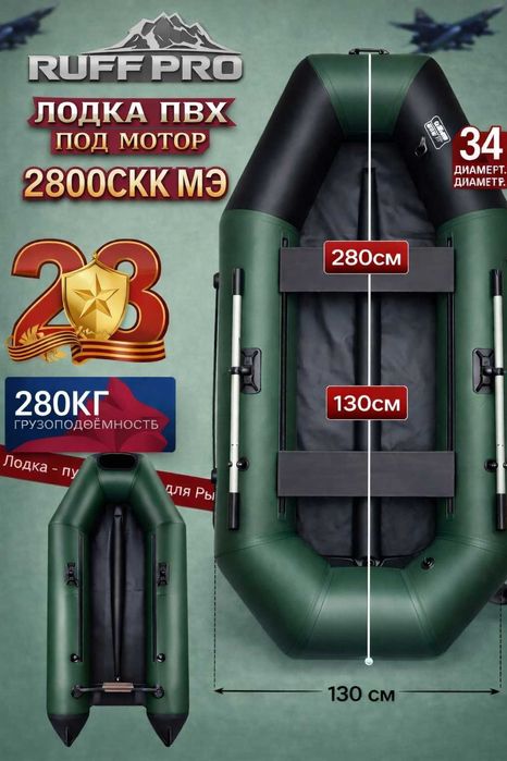Надувные лодки RUFF в наличии