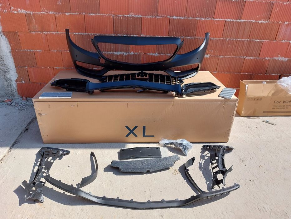 AMG Предна броня за Mercedes C-Class W205 от 2014 до 2018г тип C63