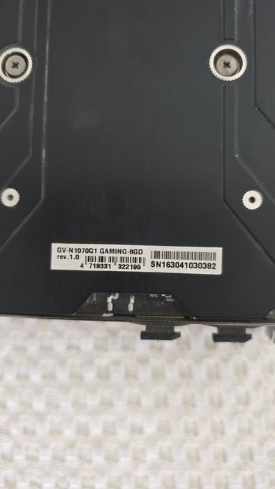 Видеокарта GTX1070 GIGABYTE