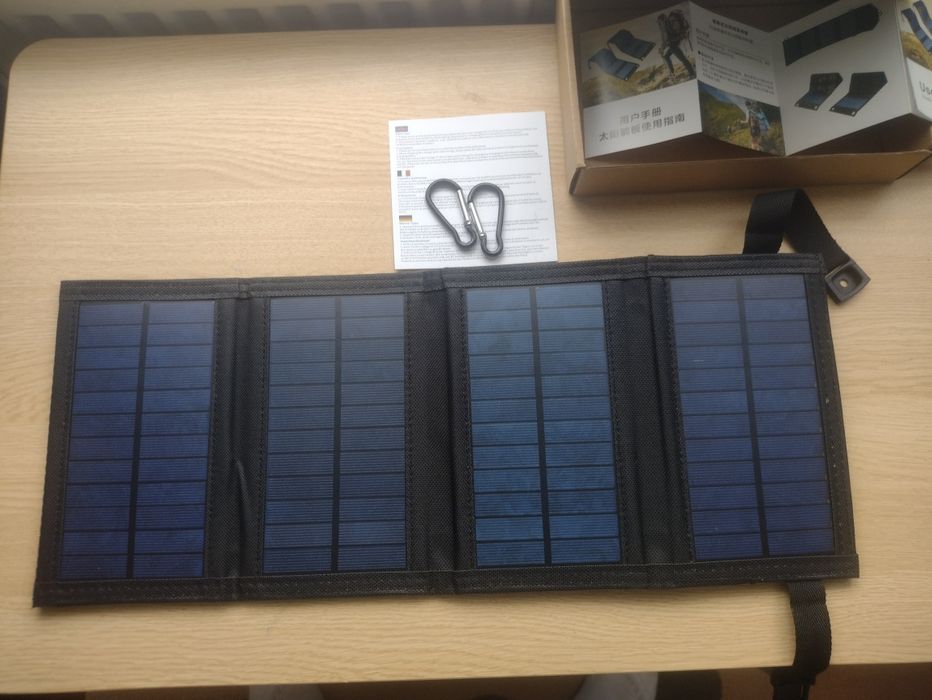 Panou solar portabil!