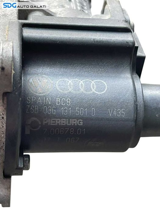 Valva Supapa EGR Volkswagen Polo 9N 1.4TDI BMS BWB 2005 - 2010 Cod 03G129637A 03G131501N [X4194]