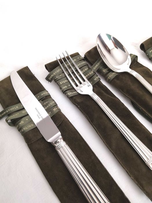 Tacamuri din argint masiv 925 Christofle Sterling Silber