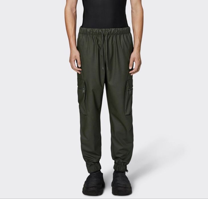 Pantaloni Cargo Rains Kaki Impermeabili Noi