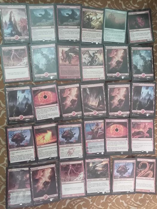 Mono Red Dragons / Sarkhan MTG / Magic The Gathering