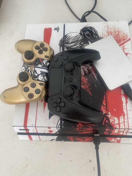Продам ps4 на 2 терабайта 12 играми