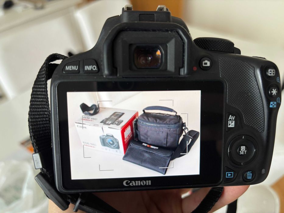 Canon EOS 100D EF-S 18-55 STM Kit + комплект Филтри K&F Concept