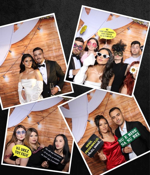 Cabina Foto/Photobooth pentru Nuntă, Botez, Corporate – MTN Visuals