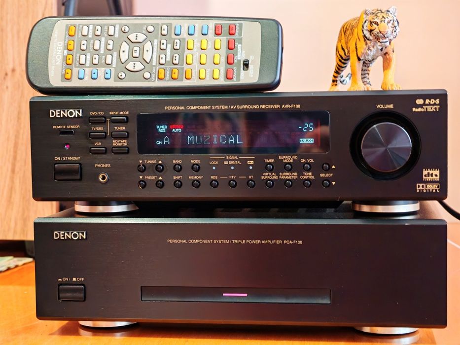 Denon AVR-F100/POA-F100 Luxury Series. Sunet de calibru. Preț fix !