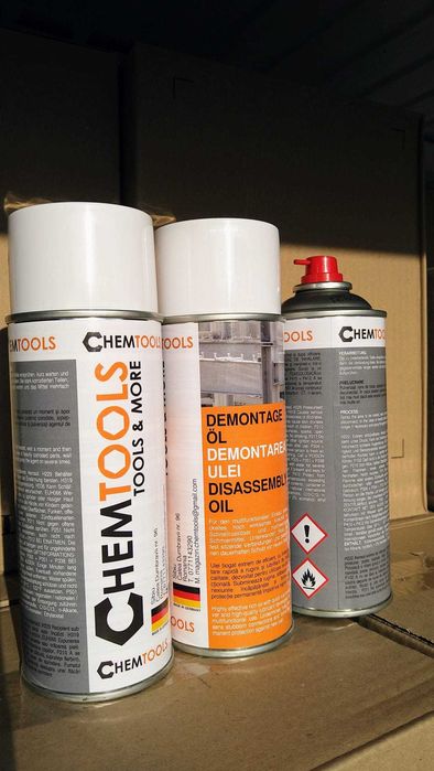 Spray degripant negru tare-efect in aluminiu.Degripant BLACK MAGIC