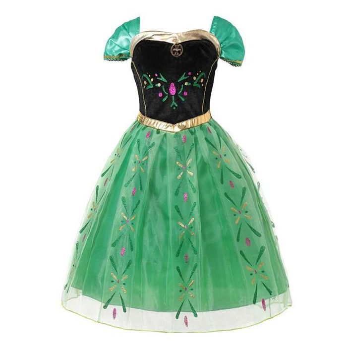 Rochie rochita Anna Frozen NOUA, cu eticheta 3, 4 5, 6 ani