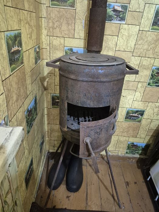 Печь металлическая