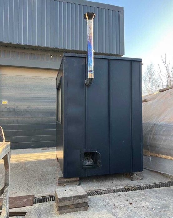 Модульная баня бочка