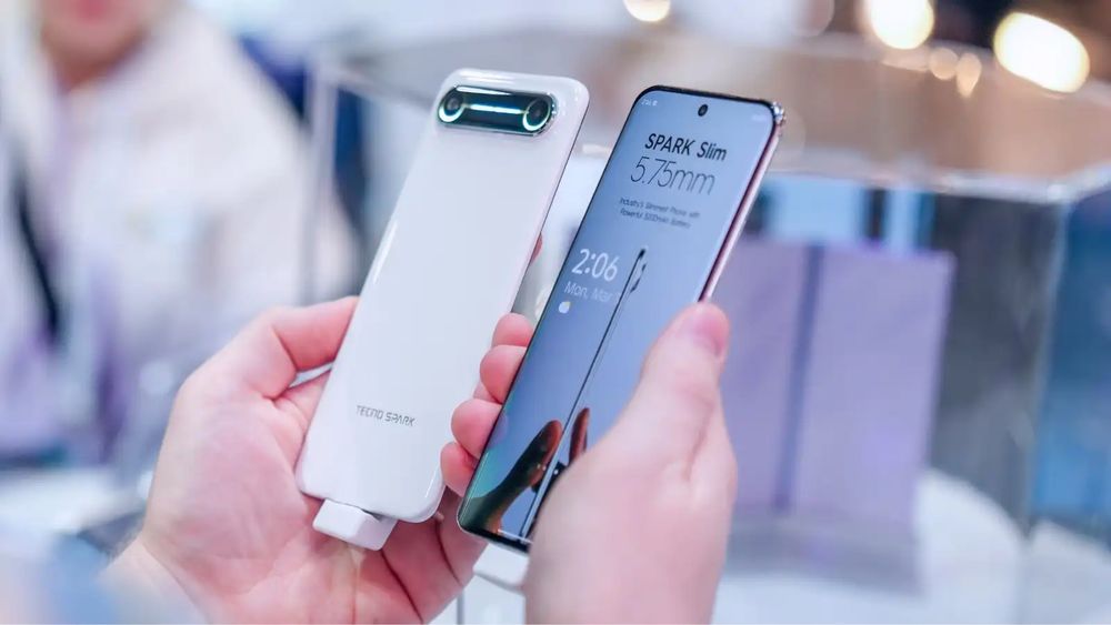 New! Новый! Tecno Spark Slim (8/256Gb) x iPhone Air | Bepul Dostavka