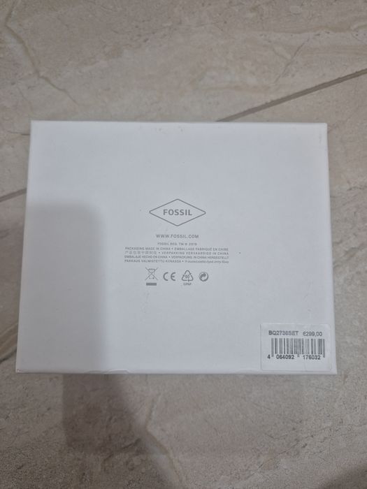 Set ceasuri Fossil EL și EA - noi cu folie de protecție și cutie